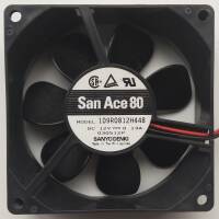 Ventilator 80x80x25 12VDC 2-pins / Sanyo Denki 109R0812H448